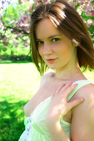 Model Milena May in Springtime